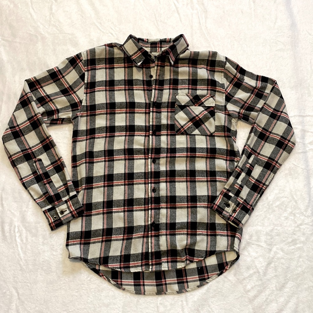 Shouthouse Men’s Flannel Shirt- Size Small